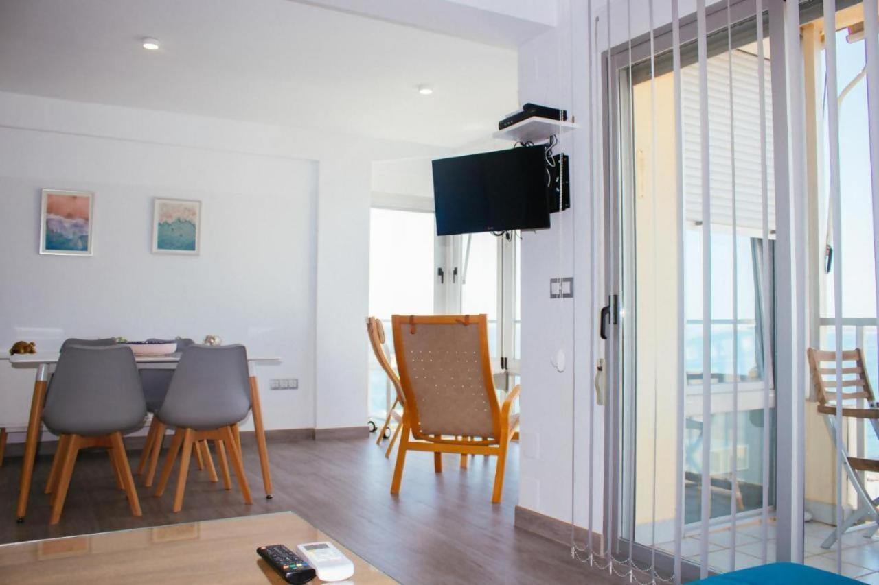Loft En Residencial 1ª Linea Con Piscina Lejlighed Algarrobo Costa Eksteriør billede