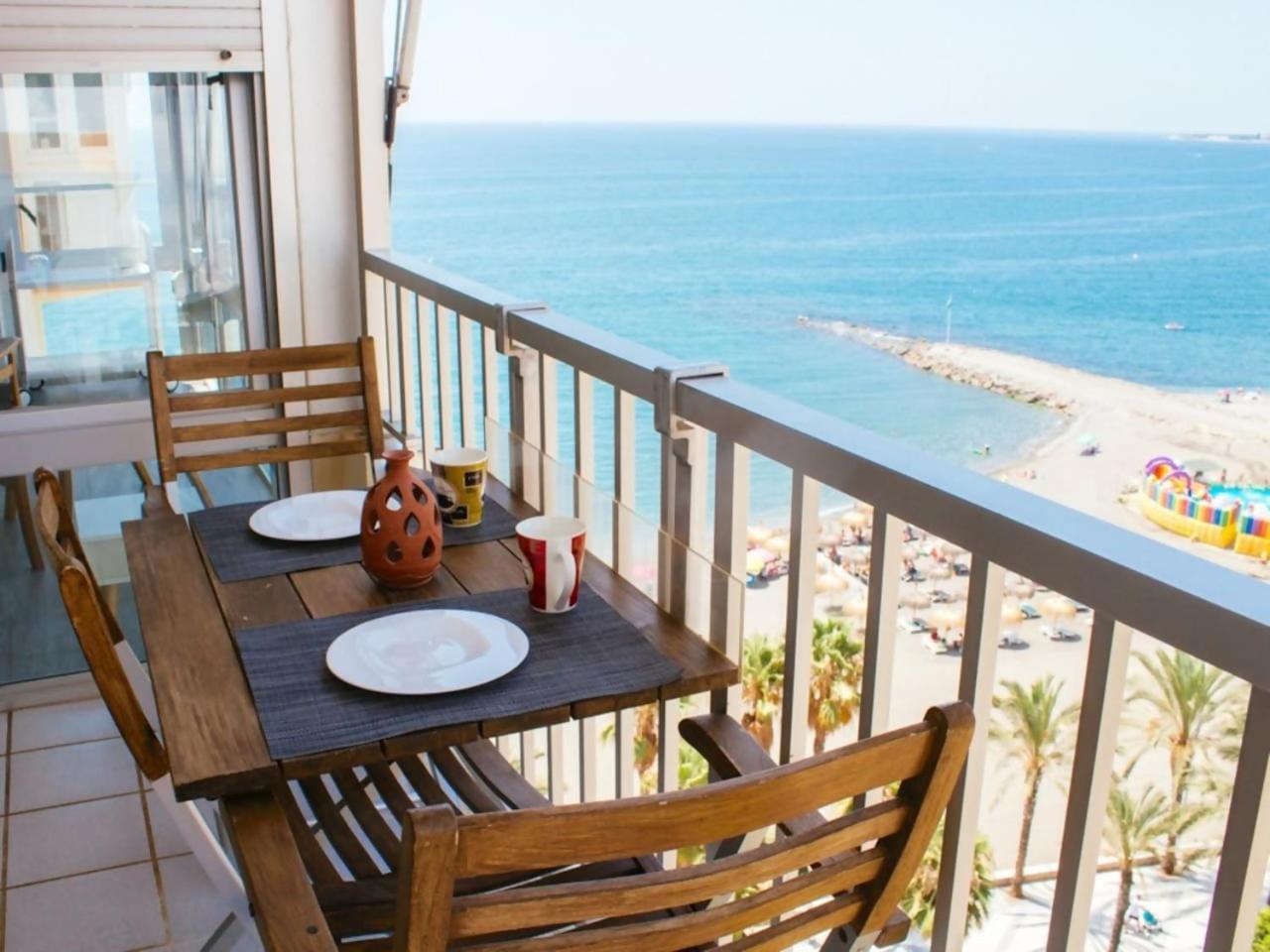 Loft En Residencial 1ª Linea Con Piscina Lejlighed Algarrobo Costa Eksteriør billede