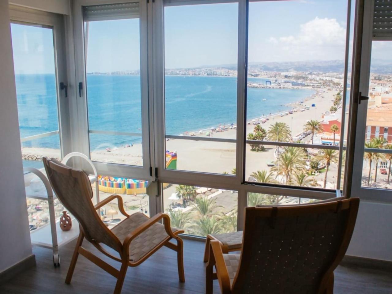 Loft En Residencial 1ª Linea Con Piscina Lejlighed Algarrobo Costa Eksteriør billede