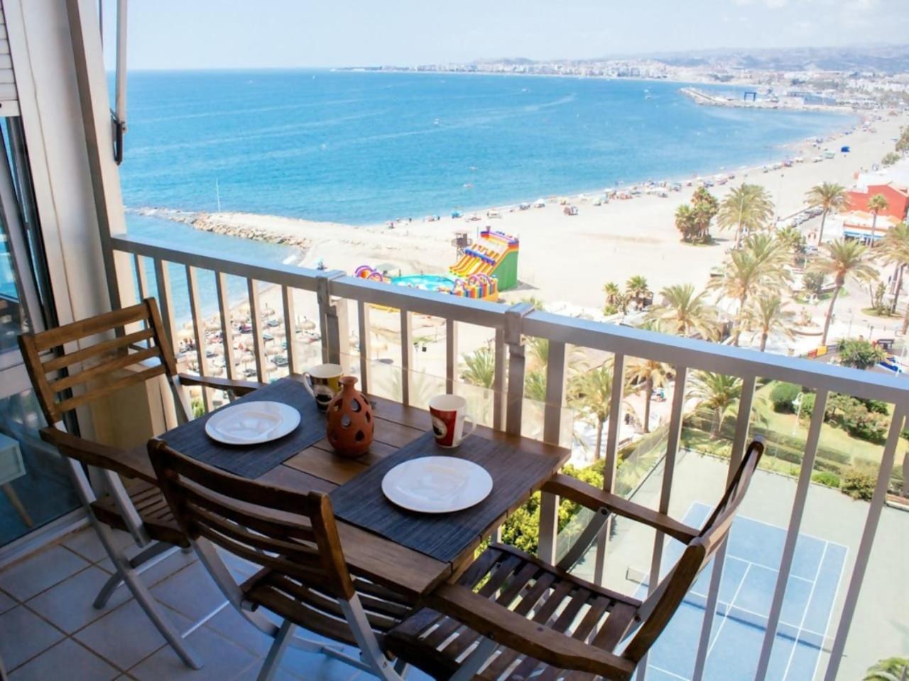 Loft En Residencial 1ª Linea Con Piscina Lejlighed Algarrobo Costa Eksteriør billede